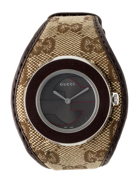 gucci u play watch bezel|authentic gucci bezel watch.